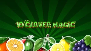 Tampilan visual slot 10 Clover Magic dengan tema Irlandia yang cerah